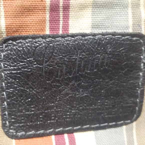 Cristina Vintage Italian Leather Hobo Bag in Charcoal Gray - Picture 7 of 9